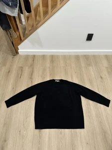 Naked Cashmere schwarz leise Luxus klassisch weich kuschelig Pullover 3X V-Ausschnitt - Bild 1 von 13