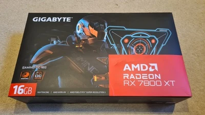 GIGABYTE Radeon RX 7800 XT GAMING OC 16GB GDDR6 - Perfect Condition - Image 1 of 4