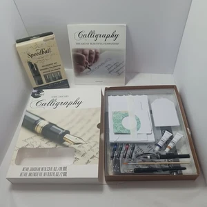 Set Calligrafia Speedball Spicebox Principianti Adulti Studio d'Arte - Foto 1 di 8