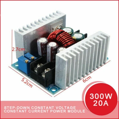 6-40V to 1.2-36V 300W 20A Step-down Buck Converter Step Down Module DC-DC UK - Image 1 of 4