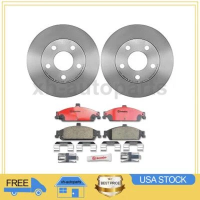 Se adapta a Chevrolet Classic 2004 2005 3X pastillas de freno delanteras rotor de freno Foto 1 de 4