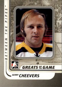 2010-11 ITG Between The Pipes Hockey #161 Gerry Cheevers