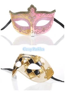 Máscaras de carnaval estilo musical veneciano SN-B1-1 pareja - Imagen 1 de 12