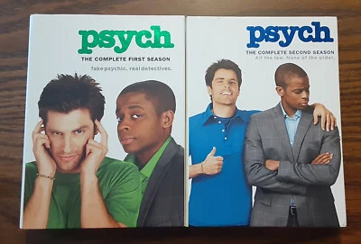Psych Seasons 1 2 DVDs TV Series  - Image 1 of 2