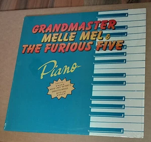 GRANDMASTER MELLE MEL & THE FURIOUS FIVE Piano LP 1989 US New Day OG Trutone - Bild 1 von 5