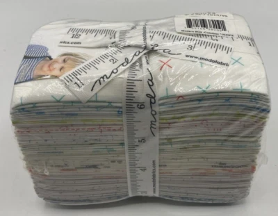 Moda Fabric 30 Piece Fat Quarter Bundle Modern BGs Colorbox 1640F8 9" x 22" - Image 1 of 2