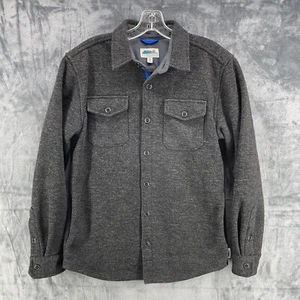 EDGEVALE North Coast Gray Shirt Jacket Medium Huckberry Insulated Made in USA - Picture 1 of 21