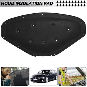 Hood Engine sound insulation Pad soundproof Heat Mat Cover For BMW F20 F21 F22 - Picture 1 of 6