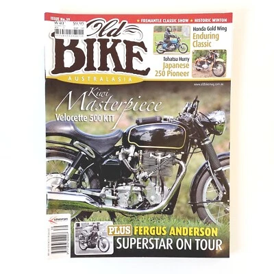ISSUE NO.39 OLD BIKE AUSTRALASIA MOTORCYCLE MAGAZINE VELOCETTE 500 KTT HONDA - Image 1 of 4