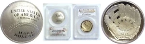 2014-S 50C Baseball Hall Of Fame Commemorative Proof PCGS PR 69 DCAM McFarland - Picture 1 of 3