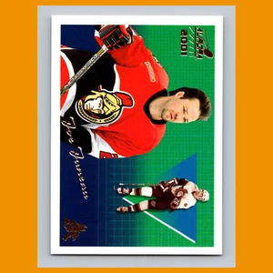 Tarjeta de hockey Joe Juneau Rookie #111 2000 Pacific Aurora Ottawa Senators NHL CASI NUEVA - Imagen 1 de 3