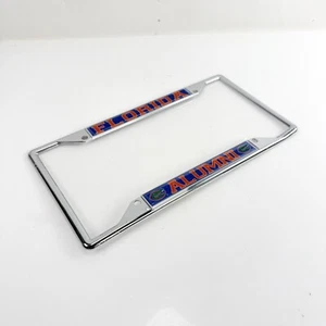 University of Florida ALUMNI Silver License Plate Frame Craftique New Sealed - Picture 1 of 6