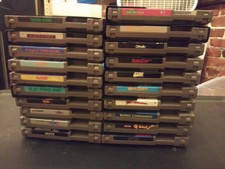 Nintendo NES Games Lot - Authentic - NTSC 20 games mario yoshi tecmo bionic