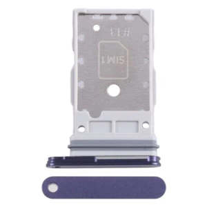 Samsung Galaxy S24 / S24+ Plus tiroir double carte SIM tray holder dual - BLEU - Photo 1 sur 5