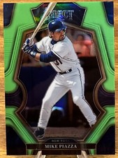 Mike Piazza Premier Level No. 119 Neon Green #7/75 Prizm