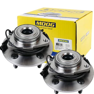 MOOG Front Wheel Bearing and Hub Assembly Set For 2012-18 Dodge Ram 1500 515151 - Picture 1 of 9
