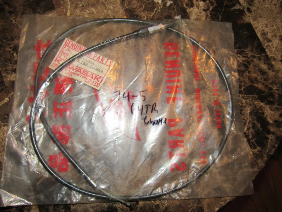 Cabo de estrangulamento Kawasaki NOVO 54017-066 G4 KV G4TR KV100 Trail Boss 1970-76 - Imagem 1 de 1