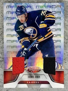 2011-12 Panini Certified #51 Thomas Vanek Mirror Red Materials Dual #/150 - Picture 1 of 2
