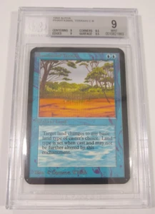 MTG 1993 Alpha Phantasmal Terrain BGS 9 MINT Vintage Magic Graded WOTC - Picture 1 of 6