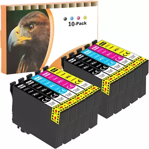 10 Ink Cartridges for Epson 604 XL XP-3200 2200 4200 2205 3205 WF-2930 2950 DWF - Picture 1 of 10