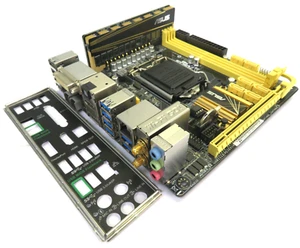ASUS Z87I-PRO LGA 1150 DDR3 Mini-ITX 4. Gen Intel Only Mainboard - Bild 1 von 4