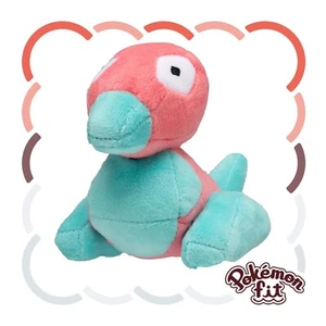 Pokemon Center Fit Plush Doll - 137 Porygon 4.5in Normal Virtual Robot Kanto JP - Picture 1 of 4