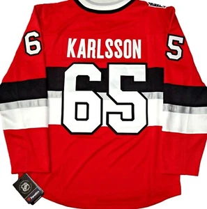 MENS-MED * ERIK KARLSSON OTTAWA SENATORS CENTENNIAL CLASSIC NHL FANATICS JERSEY - Picture 1 of 7