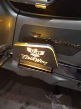 Produktbild - Gold Wing Honda GL1500 Fußrasten beleuchtete Cover mit gelbe LEDs