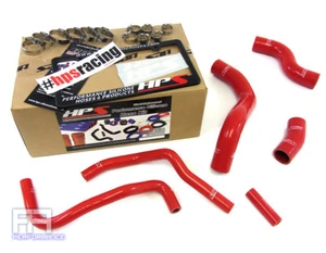 HPS Silicone Radiator Heater Hose Kit For GT86 FRS BRZ 2.0L 4UGSE FA20 13-14 Red - Picture 1 of 1