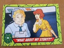 1990 Mirage Studios(Topps) "TEENAGE MUTANT HERO TURTLES" Trading Card #46 of 66.