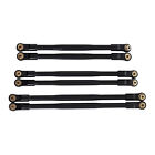 6Pack 1/10 RC Car Metal Suspension Link Pull Rod Full Set For Axial RBX10 Ryft