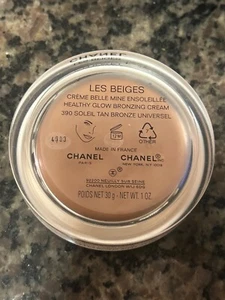 CHANEL 390 Soleil Tan Bronze Les Beiges Healthy Glow Bronzing Cream FULL SIZE - Picture 1 of 3