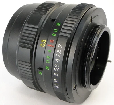 ⭐NUEVO⭐ Lente MC HELIOS 44m-6 + Adapt. Montaje Micro 4/3 MFT Olympus PEN OM-D Lumix Foto 1 de 4