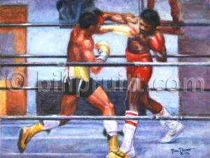 Rocky 3 Sylvester Stallone Apollo Creed art print 13"x17" Bill Pruitt - Picture 1 of 2