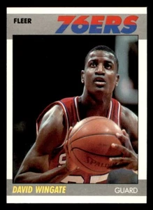 1987 Fleer Basketball #125 David Wingate NM/MT - Picture 1 of 2