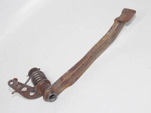 1973 Hodaka Dirt Squirt Rueda Trasera Pedal Freno + Primavera Cruz Enduro Pie - Zdjęcie 1 z 5