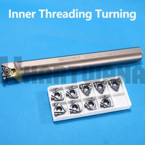 Internal Threading Boring Bar Threading Inserts For 60 Degrees 22IRN60 P3.5-5.0 - Picture 1 of 12