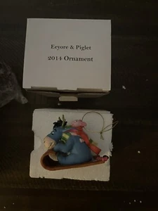 Disney Early Moments Eeyore & Piglet Ornament 2014 - Picture 1 of 4
