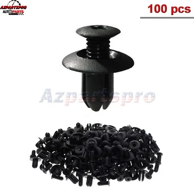 100 x для Kia Sedona Optima Sorento бампер крыло заклепки отделки зажимы 0G032-50037-A - Изображение 1 из 4