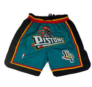 Hardwood Classics NBA Unisex Detroit Pistons Shorts retro SIZE Medium