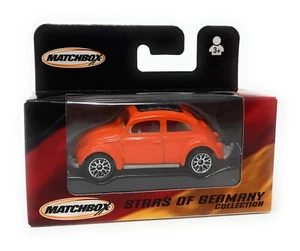 Matchbox Superfast VW Volkswagen Beetle orange. Stars of Germany. german box - Picture 1 of 2