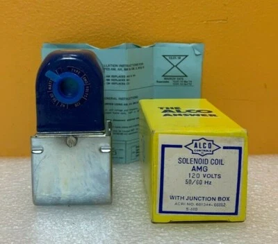 Alco / Emerson AMG  6" Lead Length, Solenoid Coil + Junction Box. New in Box! - Image 1 of 4