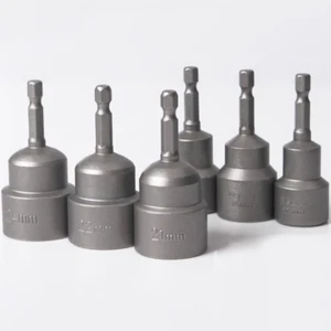 3mm-24mm Nut Driver Set Impact Drill Bit Set 1/4" Hex Magnetic & NON-Magnetic - Picture 1 of 13