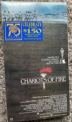 Chariots of Fire VHS Tape Factory Sealed New Watermark Warner Home Video 1991 - Image 1 of 4