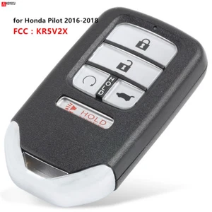 Smart Remote Key Shell Case Fob for Honda Pilot CR-V Civic 2016 2017 2018 2019 - Picture 1 of 3