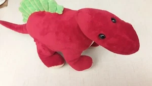 Roter Dinosaurier Plüschtier - Bild 1 von 7