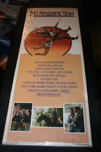 MEIN LIEBLINGSJAHR Orig. 1982 Movie Insert 14X36 PETER O'TOOLE JESSICA HARPER - Bild 1 von 4