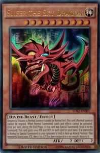 LDK2-ENS01 SLIFER DER HIMMELSDRACHE ULTRA RARE LIMITED EDITION YuGiOh KARTE - Bild 1 von 1