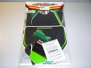 Kawasaki KX KX250F Nuevo Negro Precorte EQUIPO Fondos Estilo N 2004 2005 250F KX-F - Imagen 1 de 4