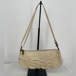 HOBO International Leather with Brass Hardware Green Paisley Interior Vintage - Picture 1 of 11